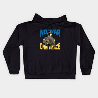 No War Only Peace Kids Hoodie